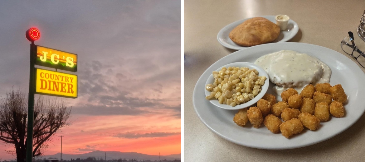 J C's Country Diner Menu