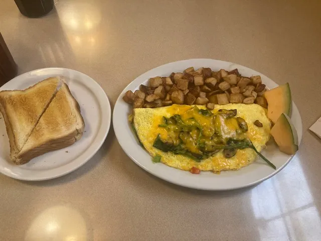 Senior Meat Lovers Omelet